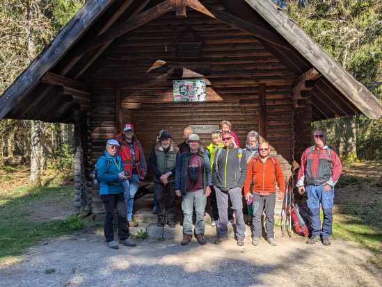 Wanderung mit Übernachtung, 
Hochmoor Kaltenbronn,
12. April 2025